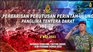 PERBARISAN PERUTUSAN PERINTAH ULUNG PANGLIMA TENTERA DARAT KE-29