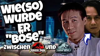 Das ist zwischen Jurassic Park und Jurassic World passiert. Henry Wu's Geschichte. #jurassicworld