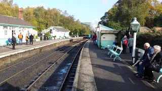 NYMR RAILWAY GROSMONT 75029 GREEN DRAGON A DAY ON ITS FOOTPLATE,