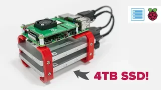 4TB SSD in Raspberry Pi 4 NAS