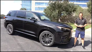 Is the 2024 Lexus TX 350 a BETTER 3-row midsize SUV than a Mazda CX-90?