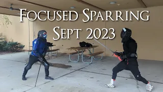 Focused Longsword Sparring - Sept 2023