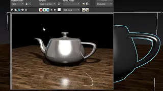 3ds max for beginners Scanline rendering for realistic view