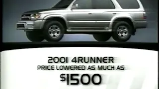 2001 Toyota 4Runner commercial