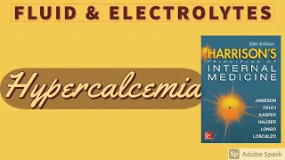 HYPERCALCEMIA | Causes | Clinical Features | Diagnostic Approach | Treatment | Harrison