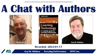 A Chat with Authors 2023 - Donald Clark - Learning Technology