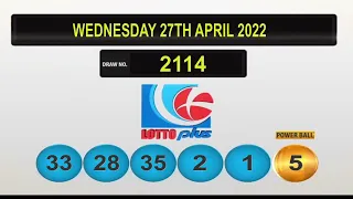 NLCB Lotto Plus Online Draws Wednesday 27th April 2022