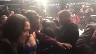 Ronda Rousey Walks Out Of Octagon After Amanda Nunes Knockout - UFC 207