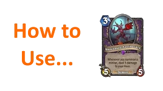 [Hearthstone] How to Use Unlicensed Apothecary (Wild Highlight)