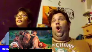 The Croods: A New Age Trailer Reaction!