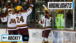 Michigan State at Minnesota | Highlights | Big Ten Hockey | Jan. 27, 2023