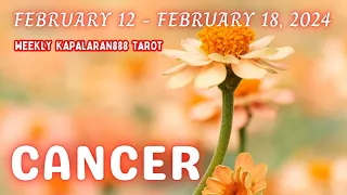 GUILT FEELINGS! ♋️ CANCER FEBRUARY 12 - FEBRUARY 18, 2024 WEEKLY TAGALOG TAROT #KAPALARAN888