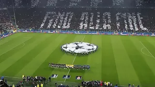Himno Champions League en el Allianz Stadium | Juventus 0-3 Real Madrid | Reacción