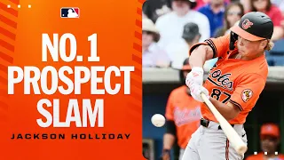 No. 1 Prospect Jackson Holliday CRUSHES a GRAND SLAM!