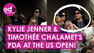 Kylie Jenner & Timothée Chalamet's PDA at the US Open!