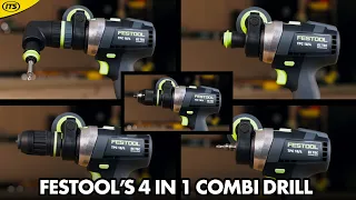 Festool TPC 18/4 - The 4-In-1 Combi Drill!