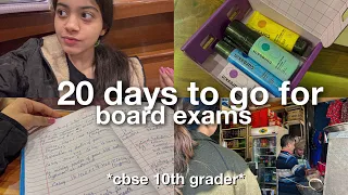 21 days to go for boards *TIME TO GET SERIOUS* | Dia Gautam