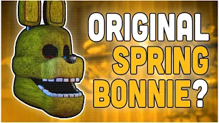 Original Spring Bonnie from Fredbear's Family DIner! I made my first model in Blender!