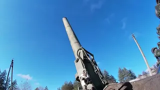 Rare Sight Of World Largest Mortar The 2S4 Tyulpan 240mm In Action