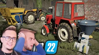 POLSKA WIEŚ "od Biedaka, do Kozaka" #44 🔥 KARMIENIE BYDŁA [TMR], NAWOZY & UPRAWA POD SIEW 🌱 FS22