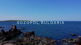 4K Drone Footage - Bird's Eye View of The Old Town Sozopol, Bulgaria