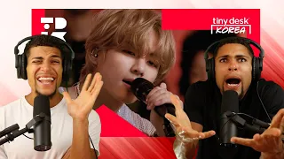 V of BTS: Tiny Desk Korea Reaction! *PERFECTION*