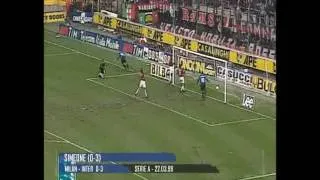 Stagione 1997/1998 - Milan vs. Inter (0:3)