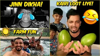 JINN DIKHA AUR TOOFAAN AAYA! | ZABARDAST FUN WITH COUSINS AT FARMHOUSE! | WTF!