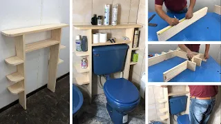 Repisa para Baño que lo dejará MUY BONITO - Tutorial de Carpinteria