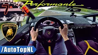 Lamborghini Huracan Performante 300km/h+ AUTOBAHN POV by AutoTopNL