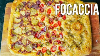 How to Make FOCACCIA BREAD Like an Award Winning Pizza Chef