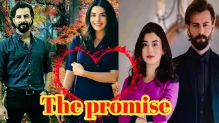 Love start between Özge yagiz and gökberk demiric The promise serial tv set