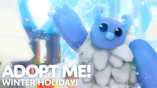 ADOPT ME WINTER UPDATE! mini games ( NEW FROST FURY PET ) 🥶