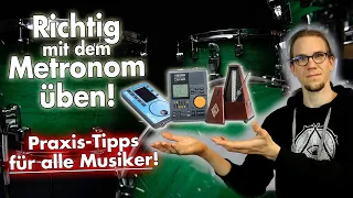 Timing verbessern: Wie übe ich mit einem Metronom? - für alle Musiker! - (Teil 1)