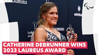 🏆 Catherine Debrunner wins 2023 Laureus Award | Paralympic Games