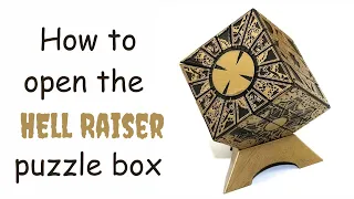 How to open Hell Raiser Puzzle