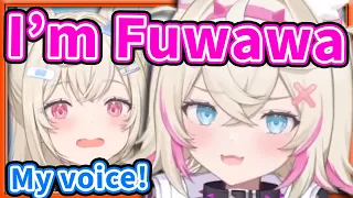 Mococo almost Perfectly Imitates Fuwawa's Voice and Surprised Her 【FUWAMOCO / HololiveEN】