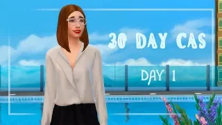 TS4 / 30 DAY CAS #1 Simself / Создаю себя