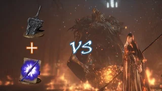 Darkmoon Fume Ultra Greatsword vs Sister Friede and Father Ariandel NG+7 (No Damage)