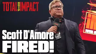 BREAKING NEWS! SCOTT D'AMORE FIRED FROM TNA! | TNI