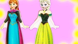 Learning Toys Disney Princess Anna, & Ariel Wooden Magnetic Doll