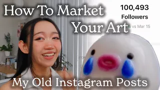 Tips for Growing Your Social Media ✿ Reacting to My Old Posts! | Artist Diaries