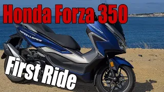 Honda Forza 350 First Ride