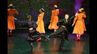 Калмыкский танец, Ансамбль "Мозаика". Kalmyk dance, "Mosaic" ensemble.