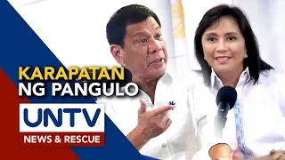 Ilang senador, naniniwalang dapat igalang ang desisyon ng pangulo na alisin si Robredo sa ICAD