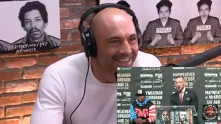 Joe Rogan Reacts to McGregor/Mayweather Face-Off