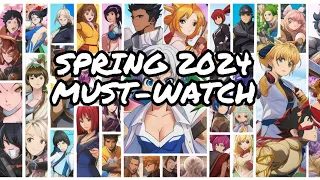 Top 10 New Anime You Can't Miss in Spring 2024