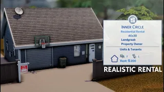 Realistic Rental Home | The Sims 4 For Rent