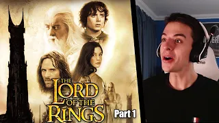 Lord of the Rings:The Two Towers 2002 (EXTENDED) MOVIE REACTION! FIRST TIME WATCHING! PART 1