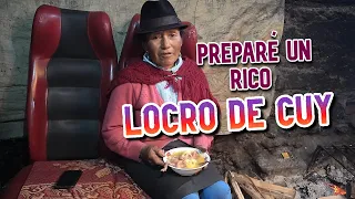 RICO LOCRO DE CUY hecho a leña | Doña Empera